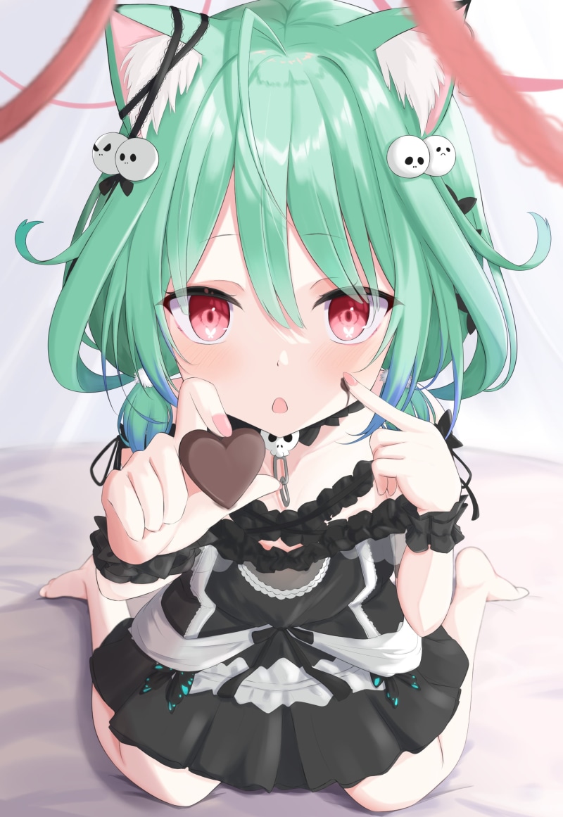 Uruha Rushia, Shigure Ui, 2K, anime girls, Virtual Youtuber, Hololive, animal ears, vertical