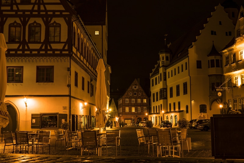residential district, architecture, history, mood, night photograph, house, city lights, street, lamps, old, evening, dusk, religion, nature, street light