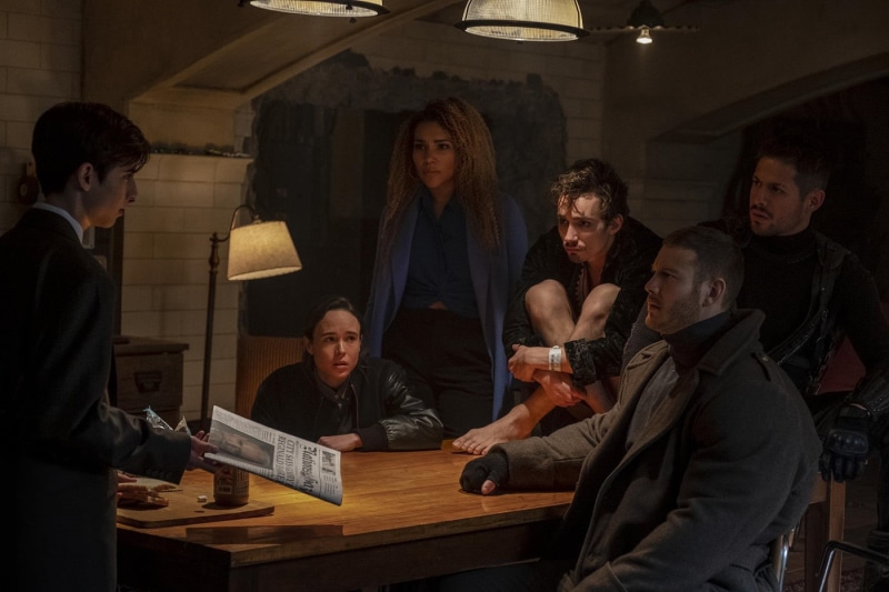 Netflix, tv series, TV, The Umbrella Academy, 720P, Ellen Page
