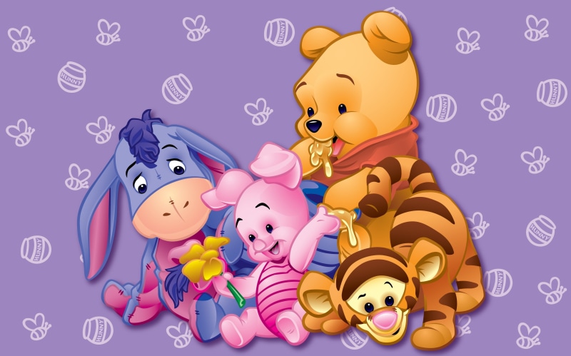 art, hd, animals, winnie, 2K, Winnie the Pooh, x, pooh, bears HD Wallpaper