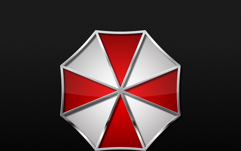 Our Business is Life Itself, Umbrella Corp., Umbrella Corporarion, Resident Evil, 2K, cross, logo, evil, Umbrela, film, book, Biohazard, texture, red