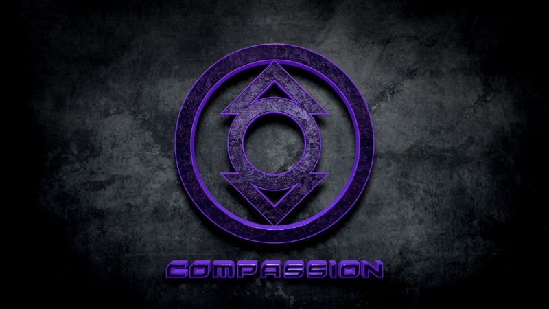 space, DC Comics, shape, Green Lantern, metal, purple, blue, no people, close-up, text, geometric shape, studio shot, symbol, western script, wall - building feature