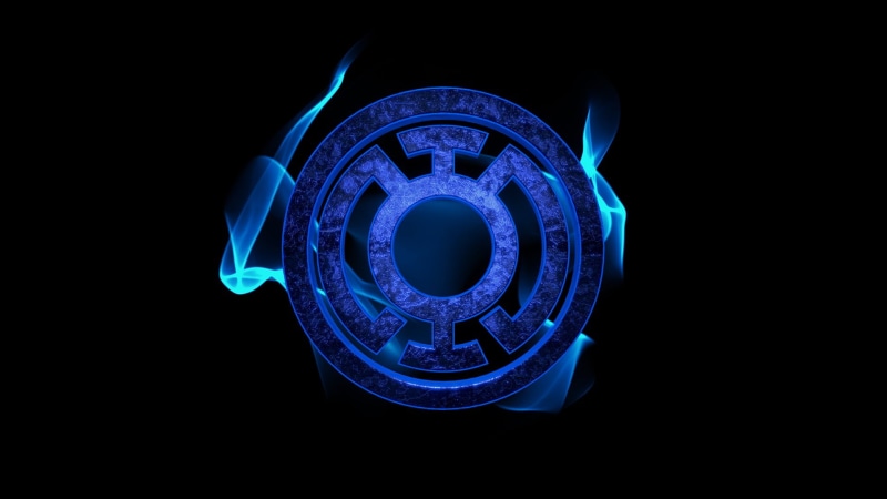 illuminated, lighting equipment, 1080P, cut out, studio shot, pattern, led, purple, design, Blue Lantern, technology, glowing, no people, shape, DC Comics