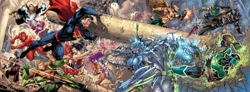 Justice League, Wonder Woman, DC Comics, Green Arrow, outdoors, Cyborg (DC Comics), 720P, representation, Flash, Deadman (DC Comics), animal representation