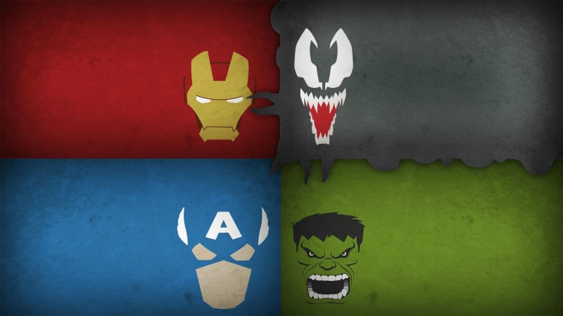 blue, craft, green color, Hulk, Captain America, humor, art and craft, close-up, representation, toy, digital, Iron Man, 1080P, human representation, fun