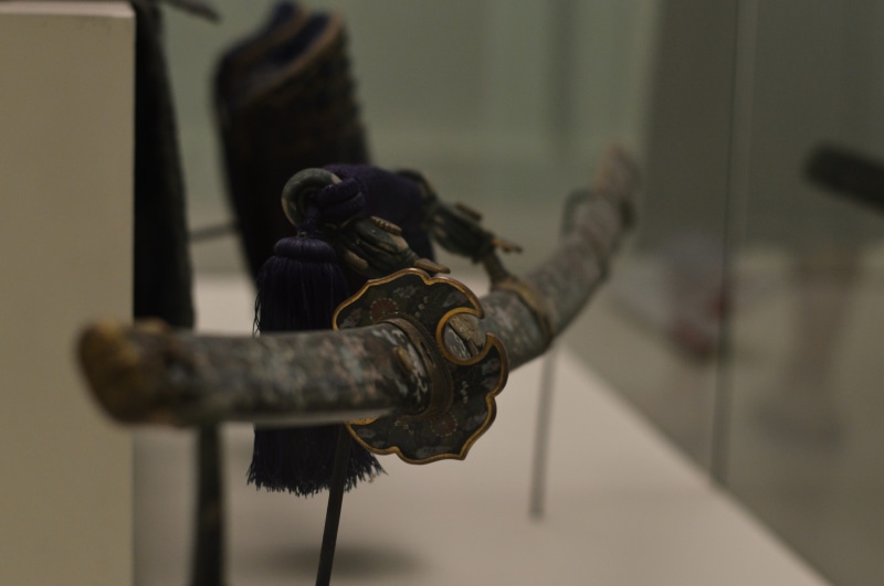 craft, metal, doorknob, indoors, still life, old, key, security, door, art and craft, history, close-up, east, sculpture, sword, japan, steel, creativity