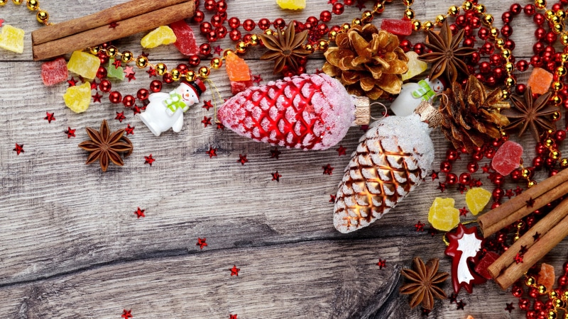 christmas, 4K, winter, holiday, decoration, new years, celebration