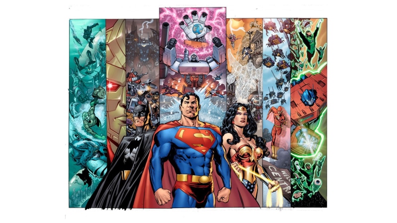 green, lantern, league, flash, the, superman, cartoon/comic, 1080P, hd, wonder, woman, justice, batman