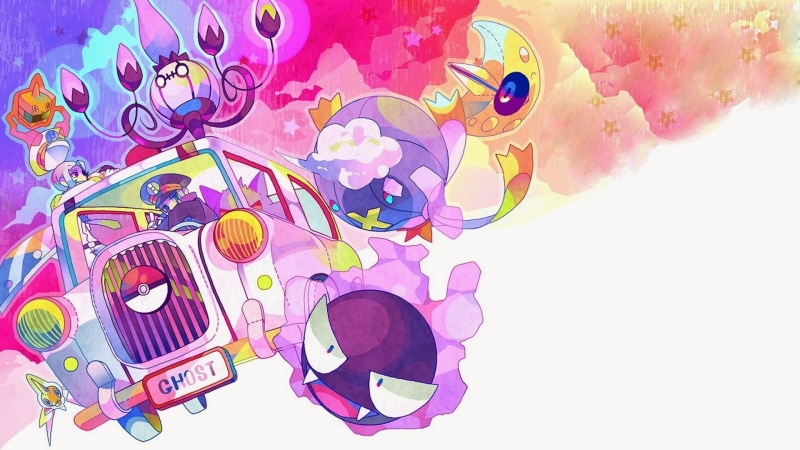 Emmet (Pokémon), Drifblim (Pokémon), Pokémon, Rotom (Pokémon), 1080P, Lunatone (Pokémon), Gastly (Pokémon), Chandelure (Pokémon), Gengar (Pokémon), Ingo