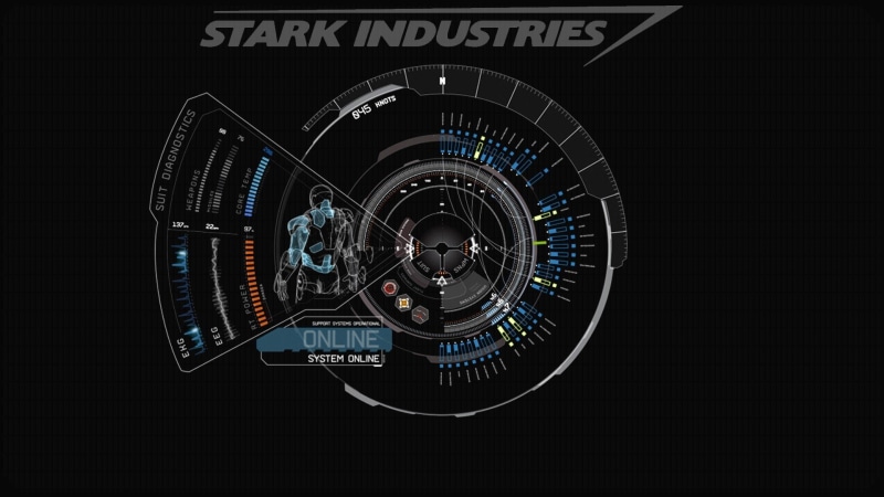 man, blue, stark, 1080P, iron, industries