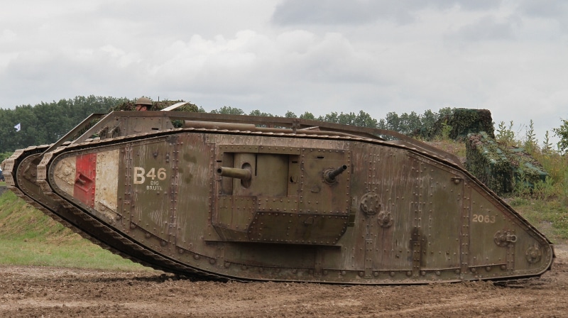 track, deterioration, World War I, damaged, old, land, tree, no people, abandoned, sky, mode of transportation, military, outdoors, transportation, heavy