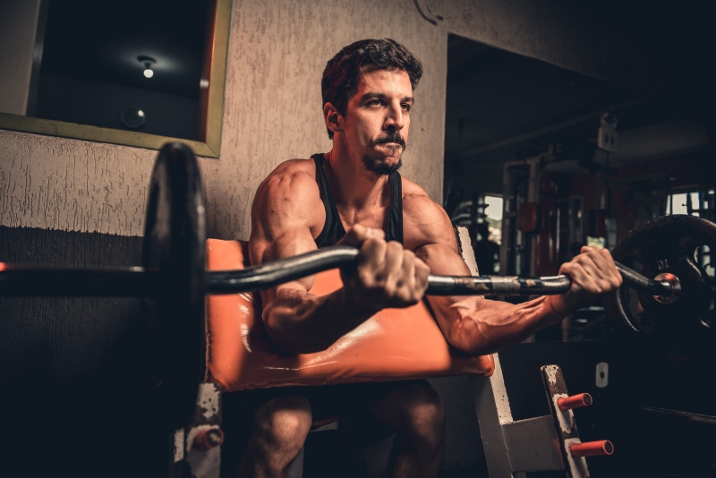 exercising, physical activity, man, biceps, fit, exercise equipment, person, wear, sports training, equipment, working out, crossfit, weights, heavy, work out