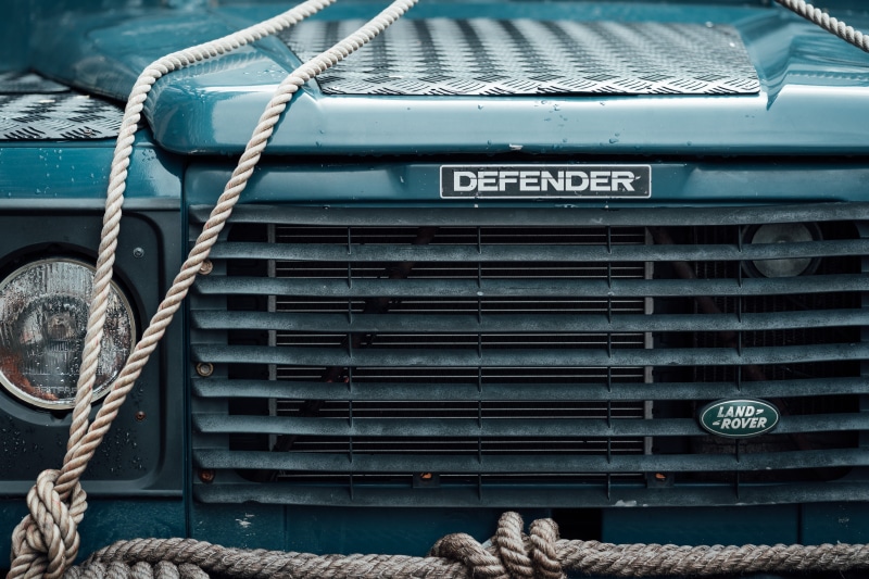 rope, steel, old, offroad, land Vehicle, classic, engine, wheel, land rover, equipment, close-up, metal, car, no People, 4K, adventure, tied, nautical Vessel