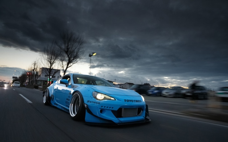 gt, Supercar, Blue, View, Front, 1080P, Toyota