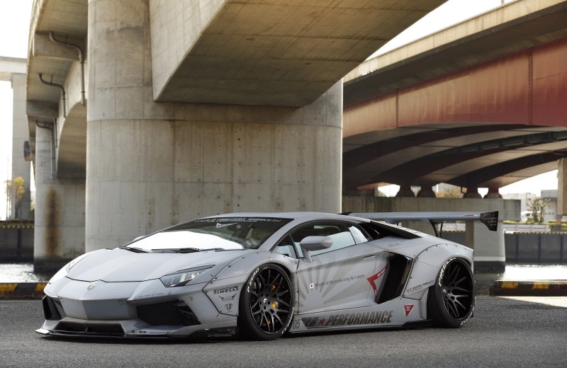 Liberty Walk, Forgiato, car, LB Performance, Widebody, Lamborghini Aventador, Lamborghini, 1080P