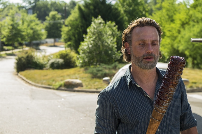 Andrew Lincoln, The Walking Dead, 4K, Rick Grimes, Season 7