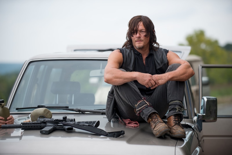 the hood, 2K, The Walking Dead, Daryl Dixon, Norman Reedus
