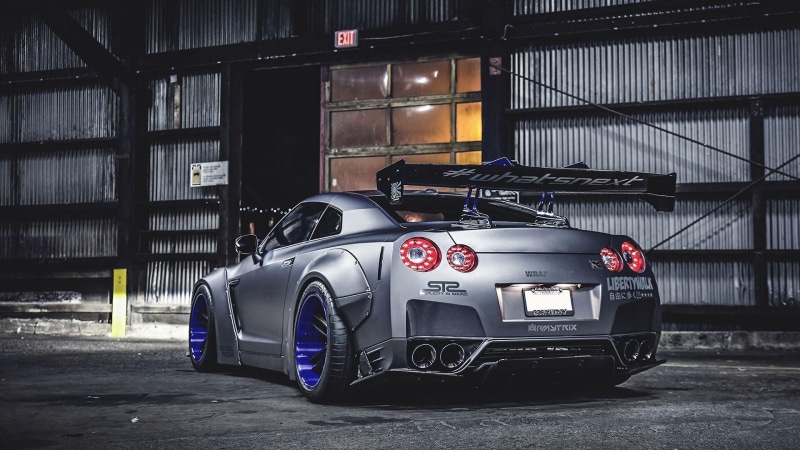 nissan, r35, gtr, 1080P
