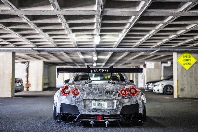 gtr, liberty, wheels, modified, 1080P, bodykit, godzilla, nissan, walk, strasse, cars