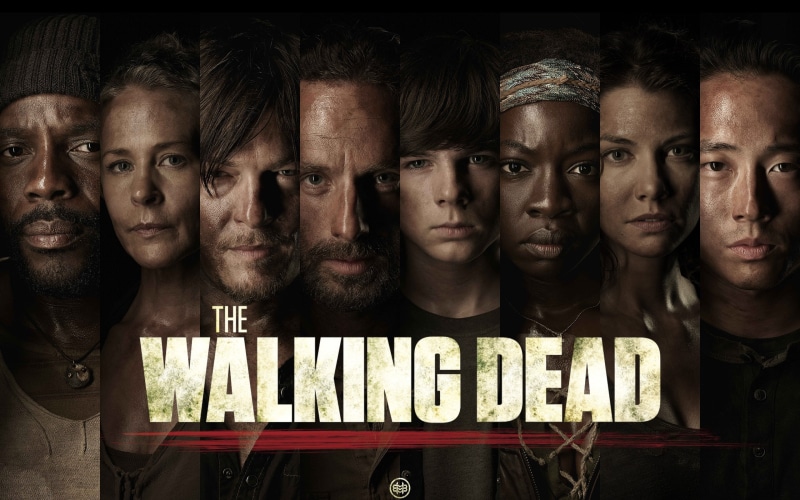 illustration, Rick, Carol, Maggie, Carl, dead, The Walking Dead, walking, Daryl, Tyreese, 2K, Michon, Glenn