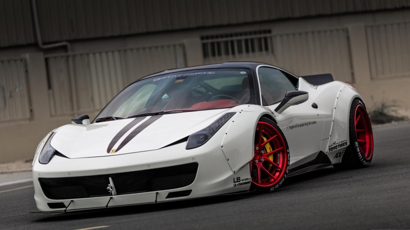 car, ferrari, 1080P, white, liberty, race, walk, cars, coupe
