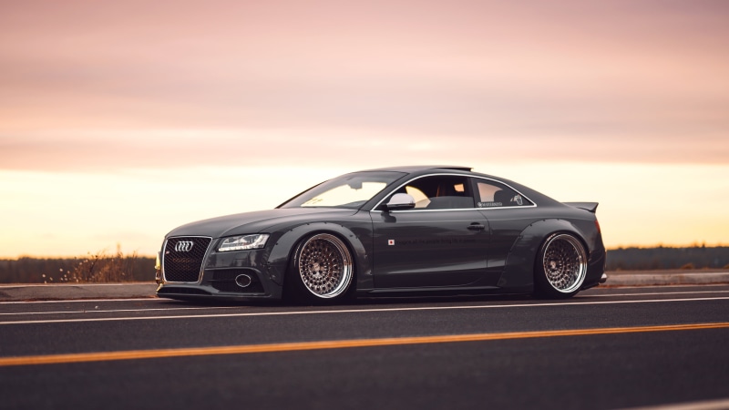Audi S5 by Liberty Walk, Liberty Walk, Audi, 4K