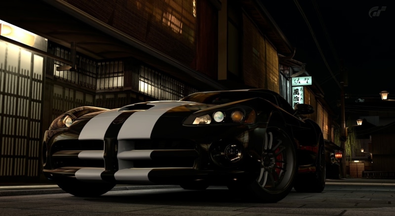 Dodge, Gran Turismo, video game, 1080P, gran turismo 5, dodge viper, Games, kyoto, gion