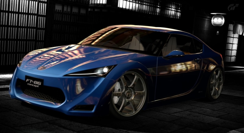 reflection, gran turismo 5, toyota ft-86, retro styled, Games, architecture, wheel, luxury, motor vehicle, land vehicle, city, transportation, 1080P, outdoors