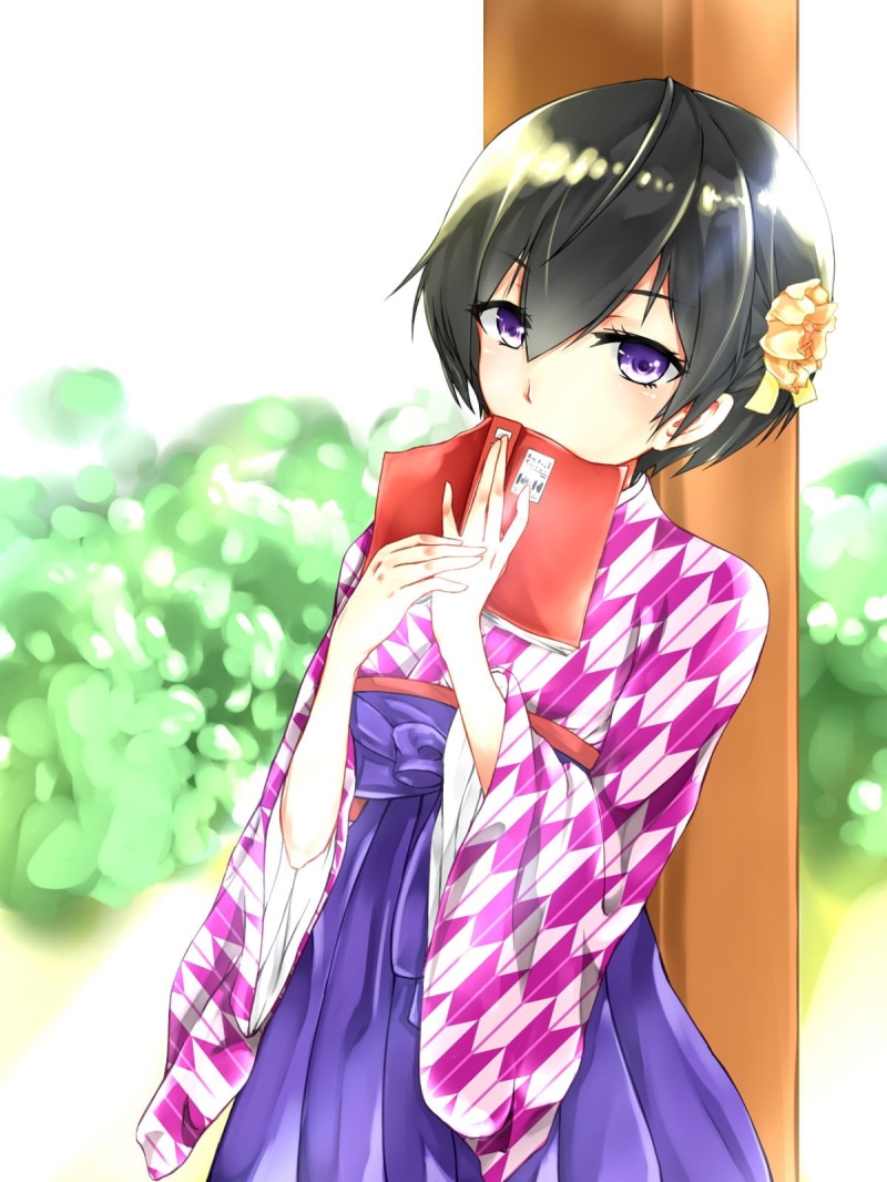 Bokura wa Minna Kawaisou, 720P, Japanese clothes, anime, anime girls, Kawai Ritsu, short hair