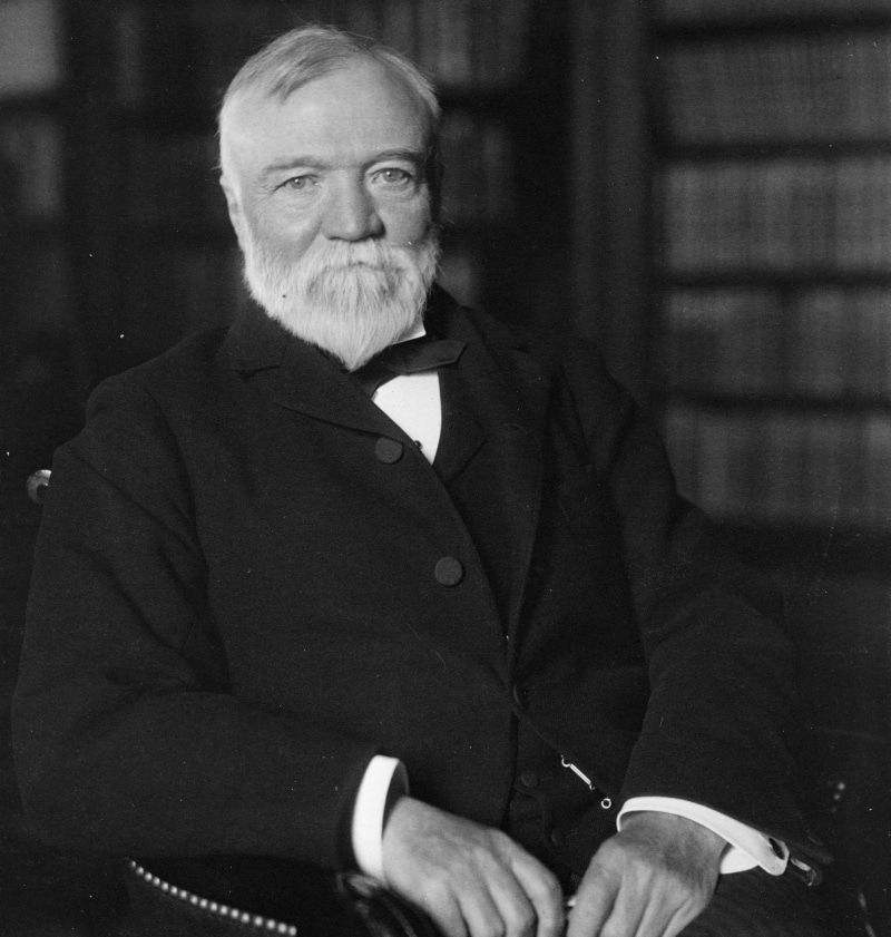 senior adult, vintage, 1080P, one person, facial hair, steel, man, scientific research, leisure activity, waist up, philanthropist, industrialist, andrew carnegie