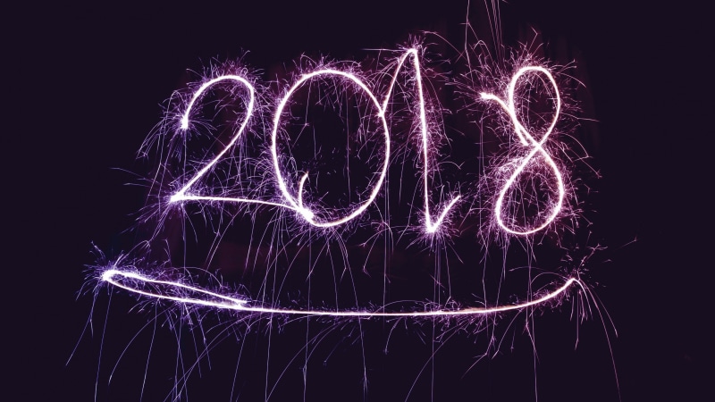 illuminated, message, sparks, new year, event, sparkler, black background, firework - man made object, darkness, night, brightly lit, 4K, positive emotion