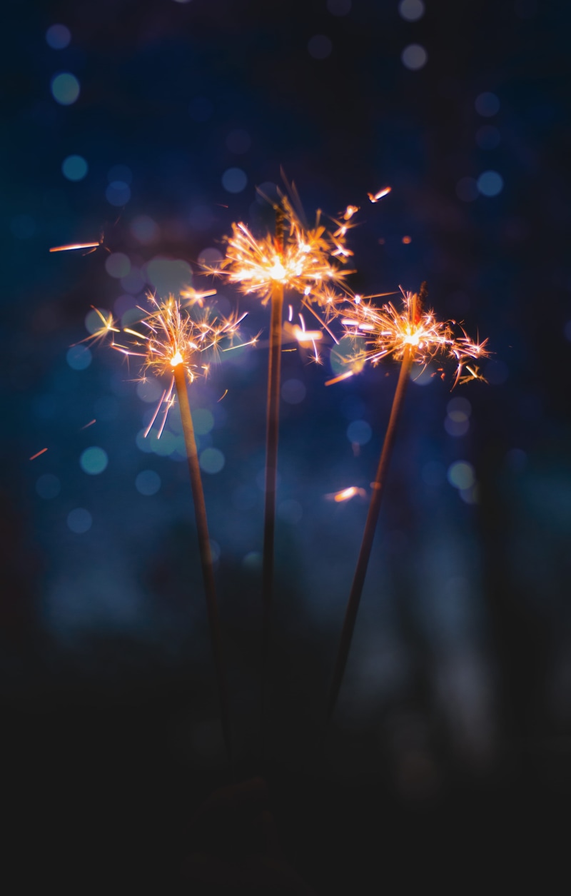 filter, burning, event, outdoors, dark, motion, celebration, no people, three, illuminated, sparklers, arts culture and entertainment, blurred motion, fire