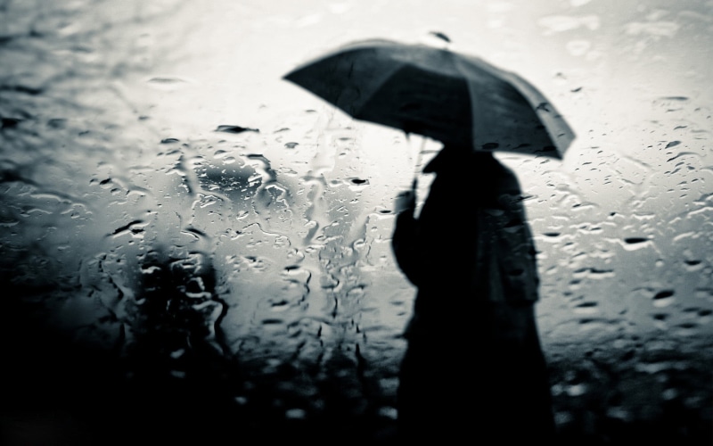 rainy season, people, depression - Sadness, storm, divorce, slush, transparent, cold - Temperature, sheltering, monsoon, 1080P, concepts, thunderstorm