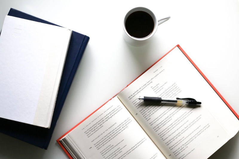 education, refreshment, study, student, publication, pen, cup, coffee - drink, paper, shot, note pad, coffee, document, group of objects, book, 4K, students