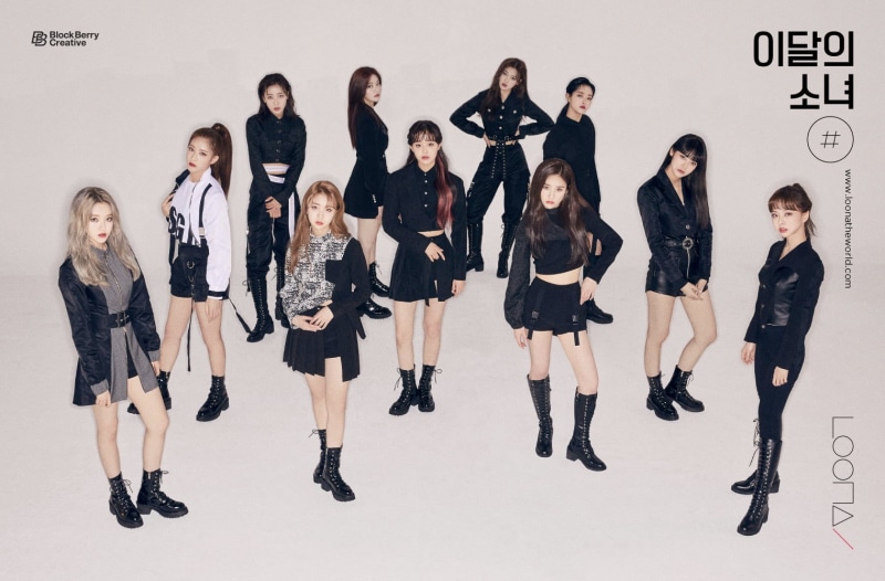 Chinese, 720P, Kim Lip, Choerry, Heejin, LOONA, Chuu, JinSoul, YeoJin, Olivia Hye, Yves, group of women, women, K-pop, HyunJin, Vivi, Asian, Korean, GoWon
