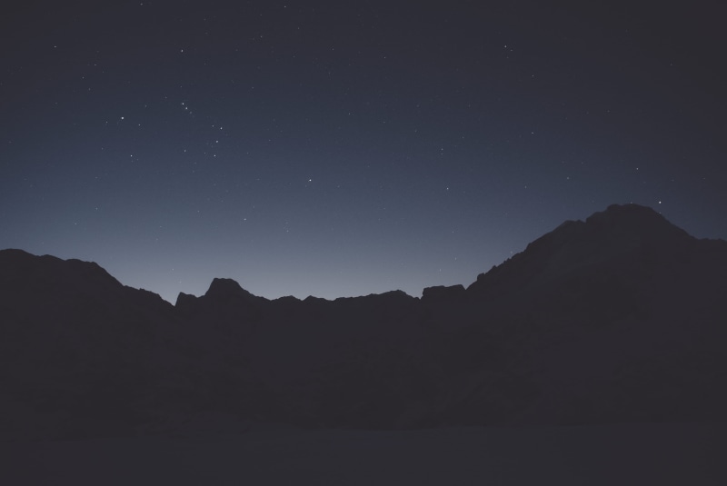 mountains, silhouette, landscape, beauty in nature, idyllic, space and astronomy, photo, 4K, tranquility, mountain, sky, ridge, environment, mountain Peak