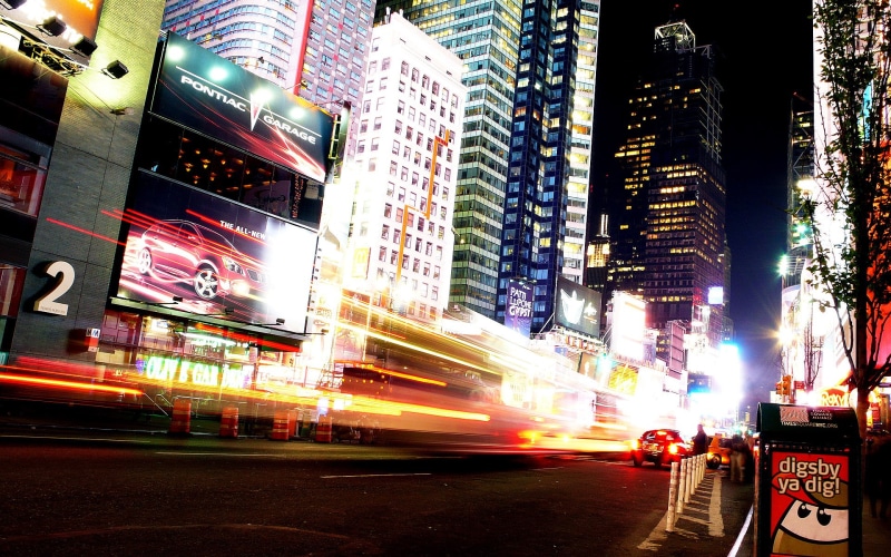 travel, world, manhattan, 1080P, headlights, timelapse, nightime, hd, york, new, photography, lights, car, city, travel and world, street