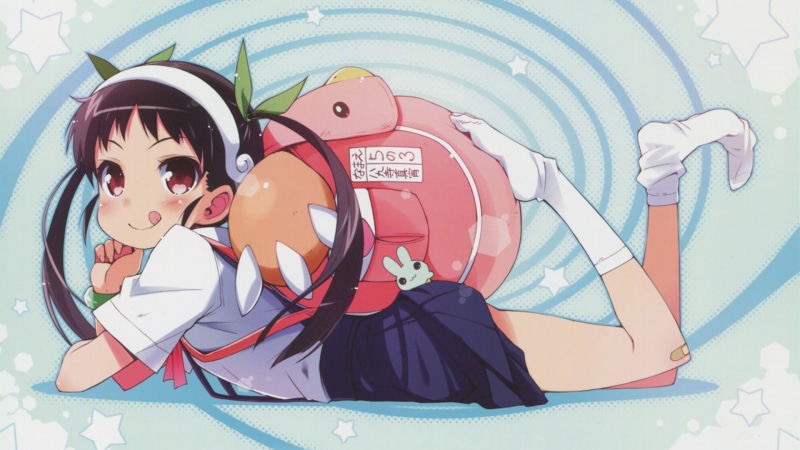 white, Monogatari Series, event, adult, human representation, childhood, activity, female, toy, character, people, women, hair, females, child, art and craft