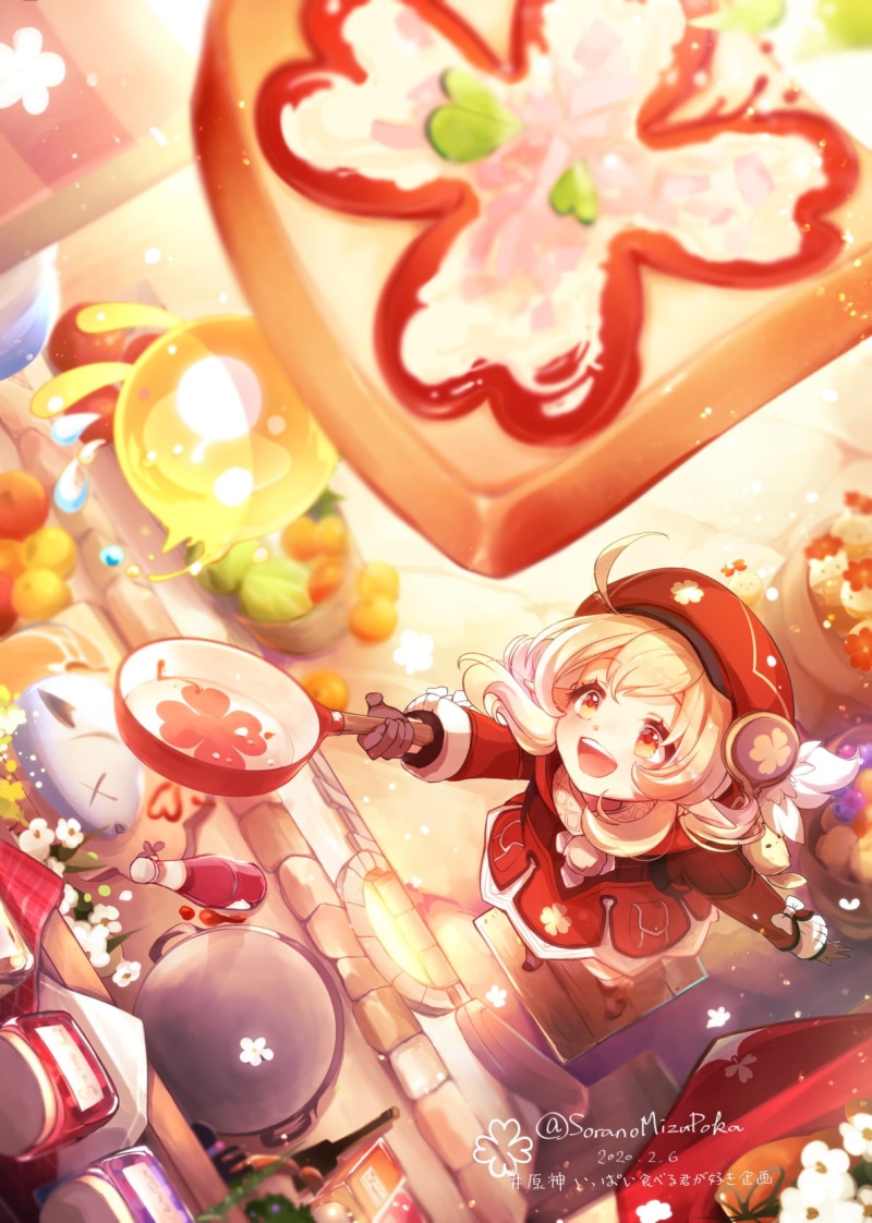 720P, Genshin Impact, loli, Klee (Genshin Impact), anime girls