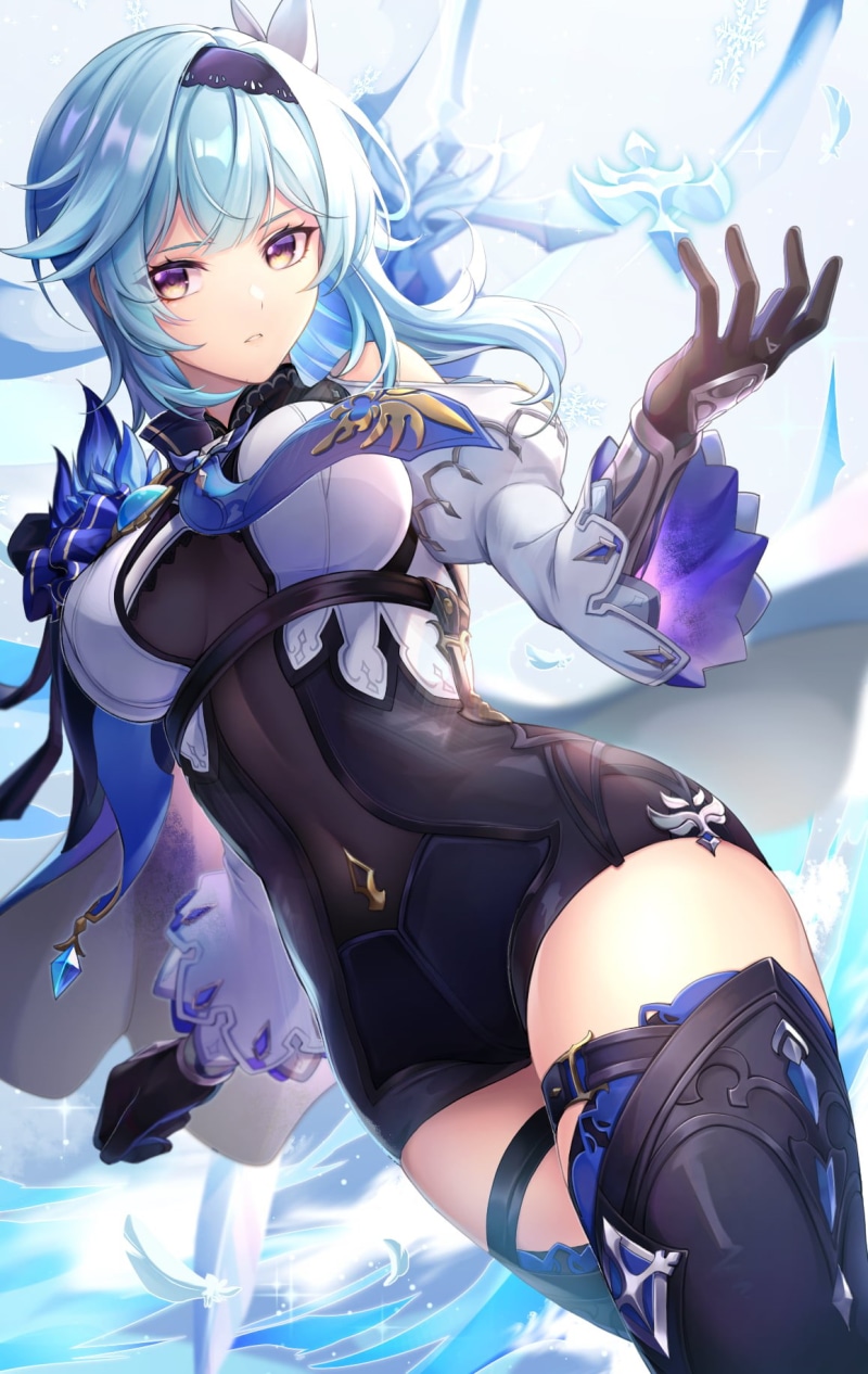 Eula(Genshin impact), anime girls, Genshin Impact, 720P