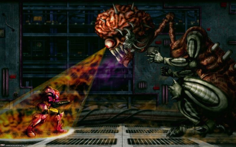 Mother Brain (Metroid), digital, creativity, artwork, spirituality, building, representation, wallpape, video games, religion, belief, blurred motion, Metroid