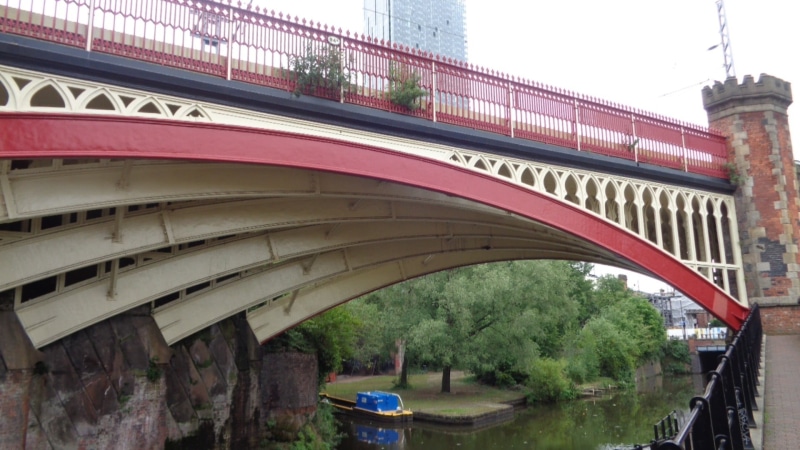 building exterior, engineering, red, public transportation, car, mode of transportation, arch, canal, architecture, arch bridge, train - vehicle, plant