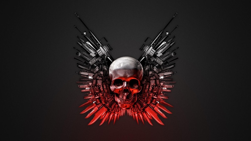 expendables, 1080P, movies, weapons