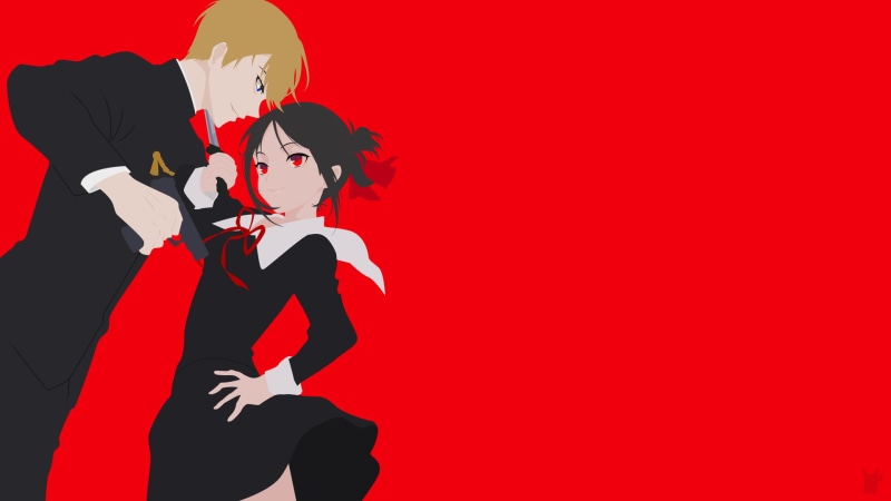 anime, anime girls, shirogane miyuki, anime boys, Kaguya Shinomiya, Kaguya-Sama: Love is War, 1080P