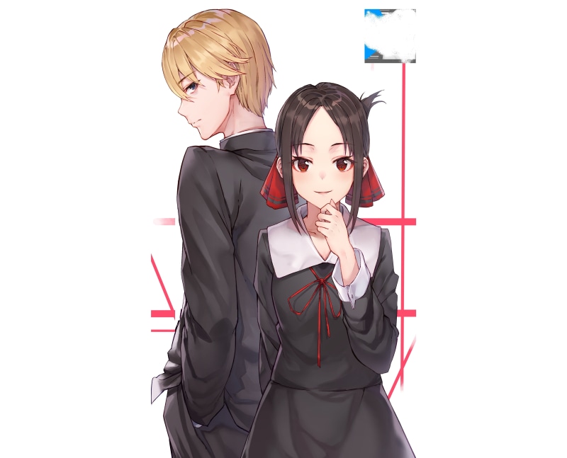 Miyuki Shirogane, Kaguya-sama: Love is War, 4K, Anime, Kaguya Shinomiya