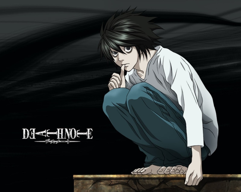 death note, anime, l, hd, x, art, 720P, death, L., note
