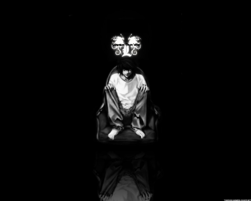Death Note, l, note, 720P, Anime, death
