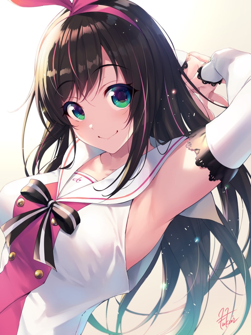 anime girls, Kizuna Ai, anime, 720P, Virtual Youtuber