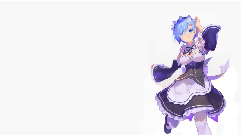 rem, arts culture and entertainment, front view, musical instrument, 2K, illustration, three quarter length, indoors, white background, Re:Zero Kara Hajimeru Isekai Seikatsu