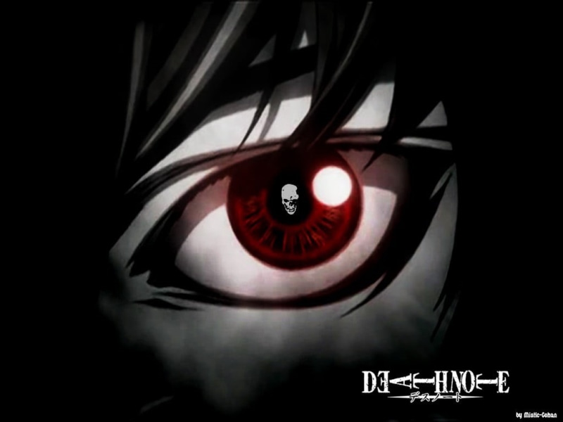 black background, number, red, one person, technology, healthcare and medicine, 480P, sensory perception, sky, anime, yagami, text, studio shot, illuminated